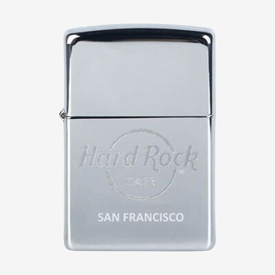 Zippo Chrome Etched Logo Lighter Zippo Chrome Etched Logo Lighter